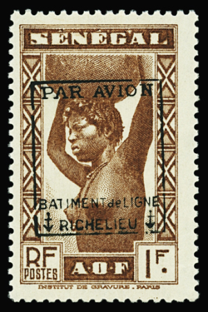 N°6/7 2 valeurs Sénégal neuf ** TB