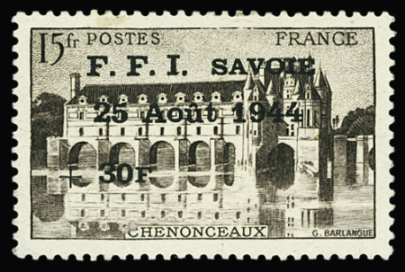 Chambéry +30f sur 15f Chenonceaux neuf * TB