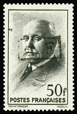 Poitiers type II  50f Pétain neuf ** TB