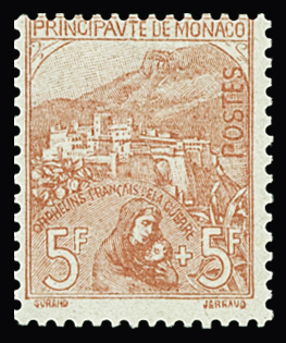 N°33 5f+5f rose sur verdâtre neuf ** TB