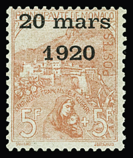 N°43 5f+5f rose sur verdâtre neuf * TB