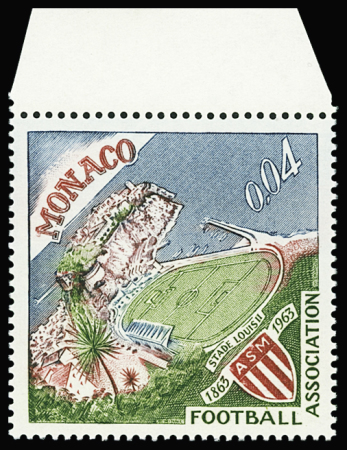 N°623A  0,04 Football sans surcharge neuf ** TB