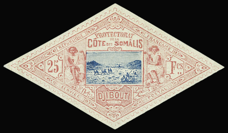 N°20 25F rose et bleu neuf * TB