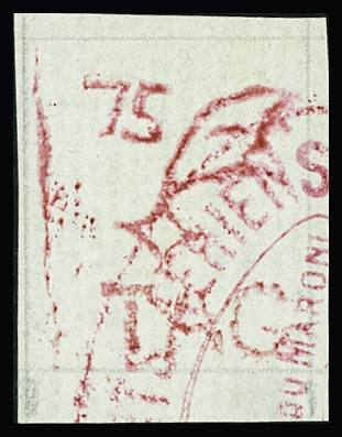 POSTE AERIENNE N°2 75c rouge nsg TB