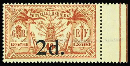 N°69 2d sur 40c neufs ** TB