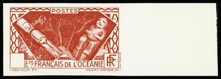 N°114b sans la valeur non dentelé bdf neufs ** TB