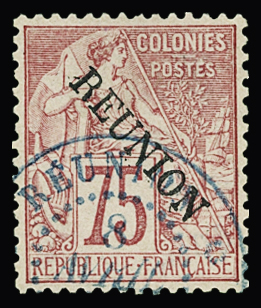 N°27 75c rose obl TB