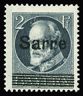 N°17B 2pf gris neufs * TB (certificat Scheller)