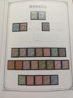 1885-2012, Collection de MONACO en 3 albums Y&T rouge