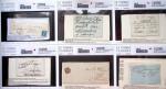1789-1876, Anciens lots de VO avec 17 lettres dont
