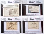 1789-1876, Anciens lots de VO avec 17 lettres dont