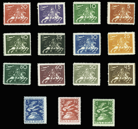 N°178/192 Cinquantenaire de l'UPU 1924, neuf **, TB