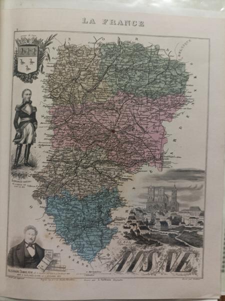 1778-2005, collection en 8 albums et classeurs de lettres