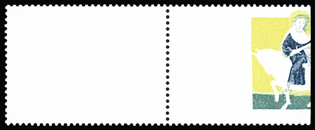 N°3078 4f50 Saint Martin, variété jaune et vert seuls,