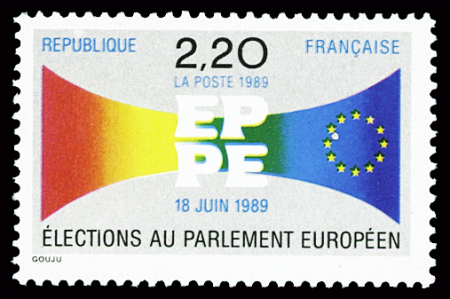 N°2572c 2f20 Elections européennes, variété impression