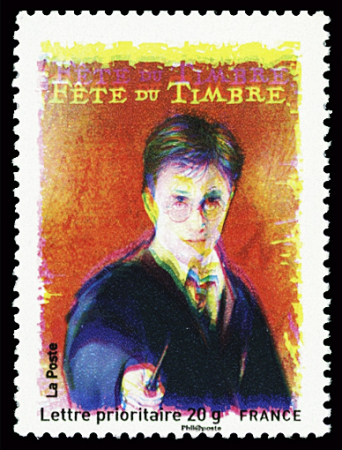 N°4024 TVP 20g Harry Potter, variété décalage des couleurs,