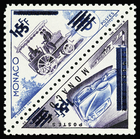 N°461/462a variété double surcharge, neuf **, TB