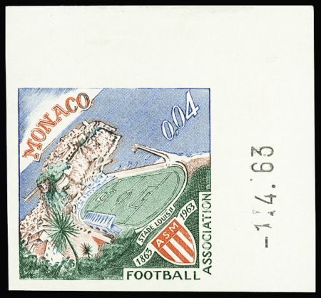 N°623A NON EMIS, centenaire du Football, non dentelé