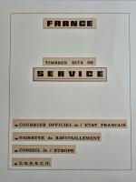 1942-1992 Collection spécialisée sur les timbres dits
