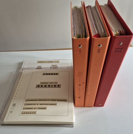 1942-1992 Collection spécialisée sur les timbres dits