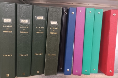 1956-2001, Collection en 4 albums Y&T, neuf, une collection