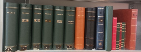 1849-2002, Collection en 8 albums Présidence, neufs à partir de 1900,