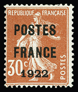 N°38 30c rouge, neuf *, TB. Signé A.Brun