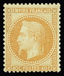 N°31 40c orange, neuf *, très frais, TB. Signé Calves