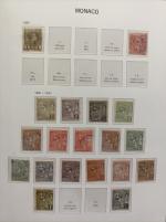 1885-2019, Collection de MONACO en 5 albums Davo,