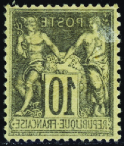 N°103 Impression recto-verso neuf ** TB