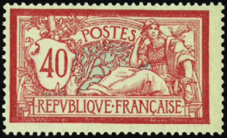 N°119 40c Mouchon neuf ** TB