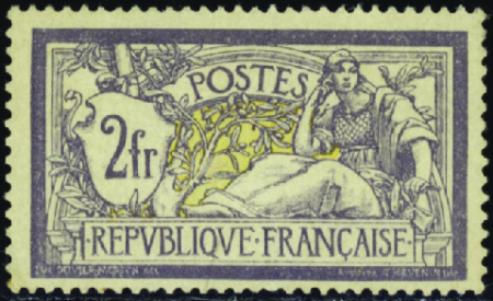 N°122 2f Merson neuf * TB