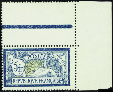 N°123 5f Merson cdf neuf ** TB