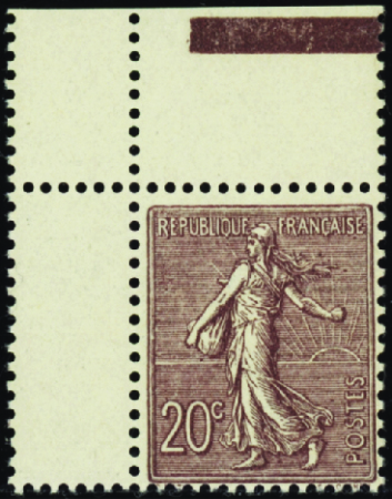 N°131a 20c brun-lilas foncé cdf neuf ** TB