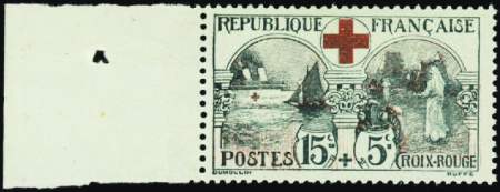 N°156 15c+5c Croix-rouge bdf neuf ** TB