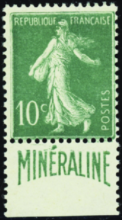 N°188A 10c Minéraline neuf ** TB