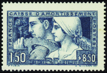 N°252 Le travail neuf ** TB