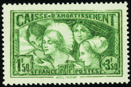 N°269 Coiffes des provinces françaises neuf ** TB