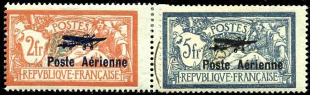 N°1/2 2f et 5f Mersons neuf * TB