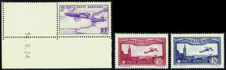 N°5/6/7 3 valeurs neuf ** TB