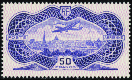 N°15 50f burelé neuf * TB