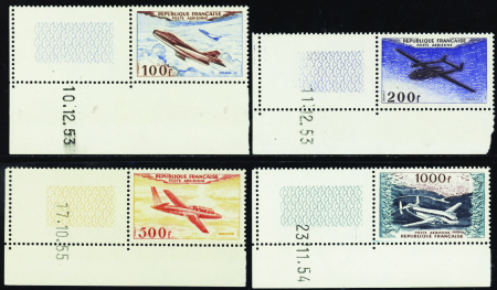 N°30/33 Prototypes 4 valeurs cdf daté neuf ** TB