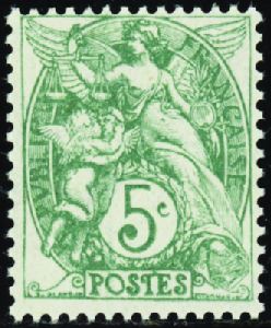 N°111a type IIB de roulette neuf ** TB