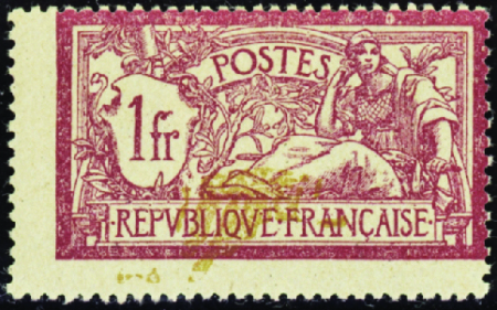 N°121 Papier GC centre très déplacé neuf * TB