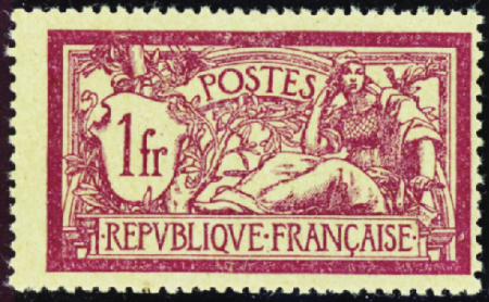 N°121c sans teinte de fond neuf * TB