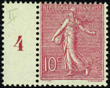 N°129a type II bdf neuf ** TB