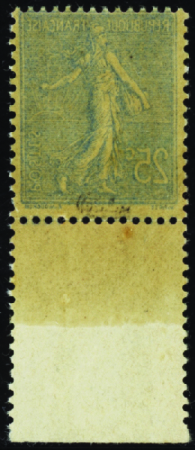 N°132d impression recto-verso bdf neuf ** TB