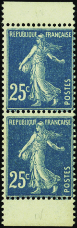 N°140m type IV paire de carnet neuf ** TB