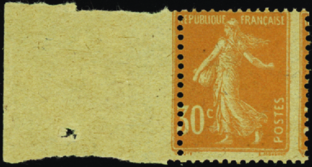 N°141 Piquage à cheval papier GC neuf ** TB