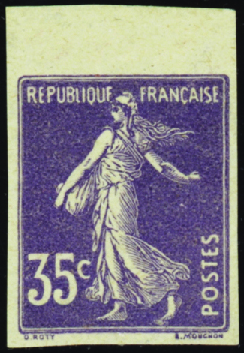 N°142 non dentelé bdf neuf ** TB